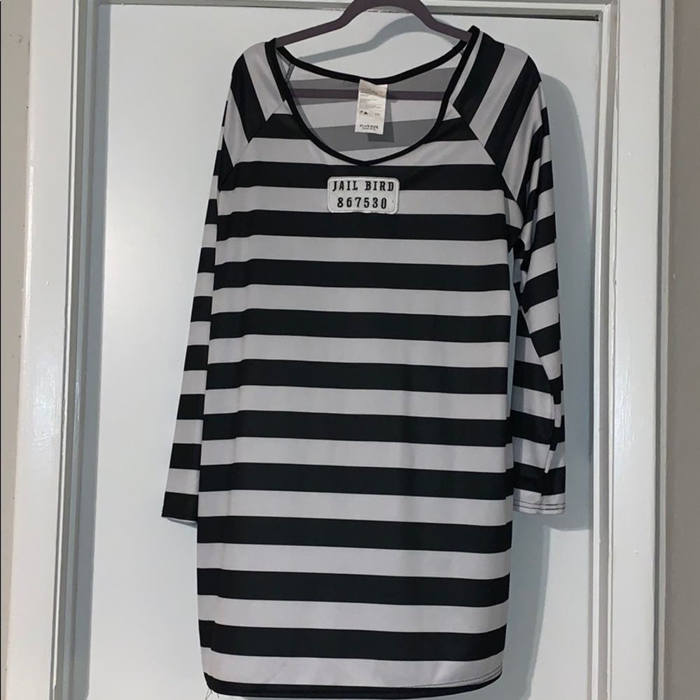 Halloween Jail Bird Plus Size Costume